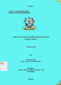 Image of Analisa Sistem Distribusi Bahan Bakar Panser Anoa